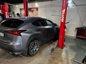 Замена масла в АКПП Lexus NX200 Aisin U660E