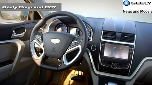 Обзор новой Geely Emgrand EC7 (Джили Эмгранд EC7) экстерьер, интерьер, салон