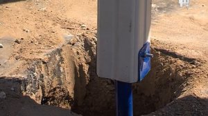 Установка детских площадок на территории будущего городского парка