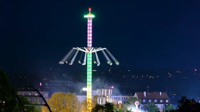 Cannstatter Wasen 2017 - time lapse смотреть онлайн