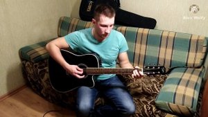 Игра на Гитаре с установленным эквалайзером.
