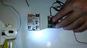 Мощная нагрузка с W1209 электронным терморегулятором