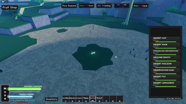 Awakened Sand Fruit Full Showcase and How To Get It in A One Piece Game смотреть онлайн