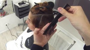 Короткая женская стрижка на густые волосы. Академия правильной стрижки. Урок для парикмахеров