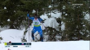 Победный финиш с флагом России Буртасовой и Бабикова в сингл-миксте