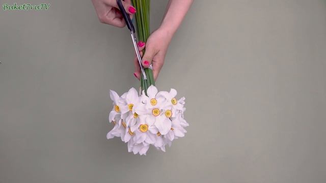 Свадебный Букет невесты из нарциссов своими руками смотреть онлайн