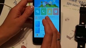 Часы для пожилых людей с GPS трекером и датчиком падения