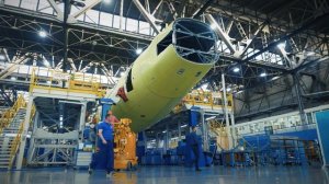 МС-21. Мир самолетов 21 века. Производство самолета МС-21-300 на ИАЗ.