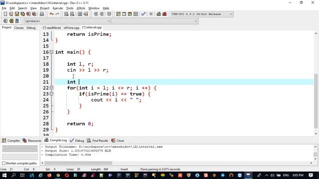 2. 1A Oraliqdagi tub sonlarni aniqlash смотреть онлайн