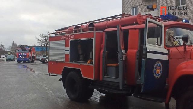 Пожар в Ивацевичах 1 января смотреть онлайн