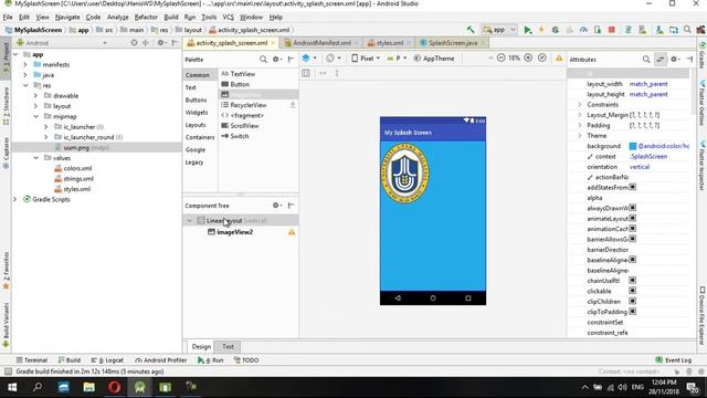 Android Studio Series - Simple Splash Screen смотреть онлайн