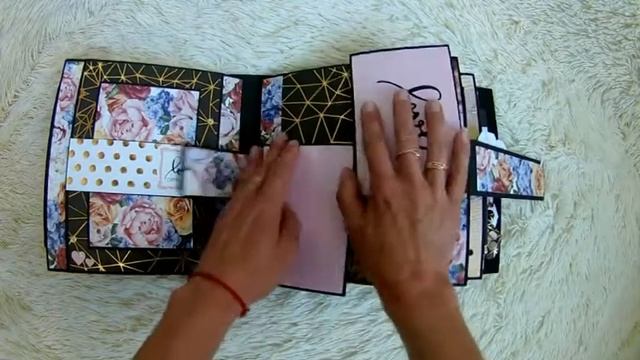 Свадебный альбом поп ап// Wedding album pop-up/Скрапбукинг/Scrapbooking смотреть онлайн