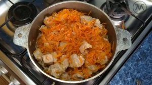 Плов в автоклаве традиционного приготовления.