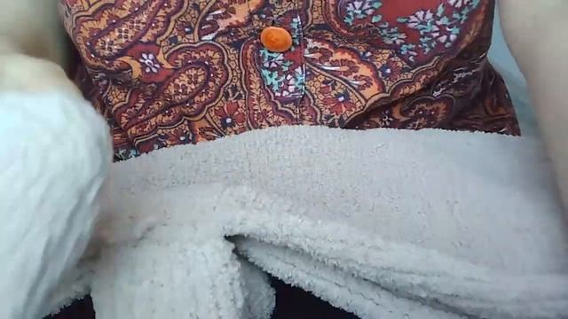 Вязание спицами  Декоративная подушка Кот Баюн.