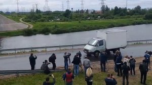 Учения у Олимпийского моста под Кингисеппом. Май 2019 года