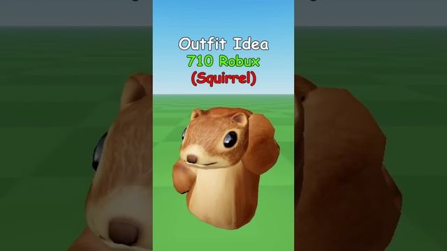 Making Roblox Squirrel Outfit Idea ?