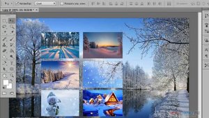 Как наложить картинку на картинку в фотошопе (Мини коллаж)