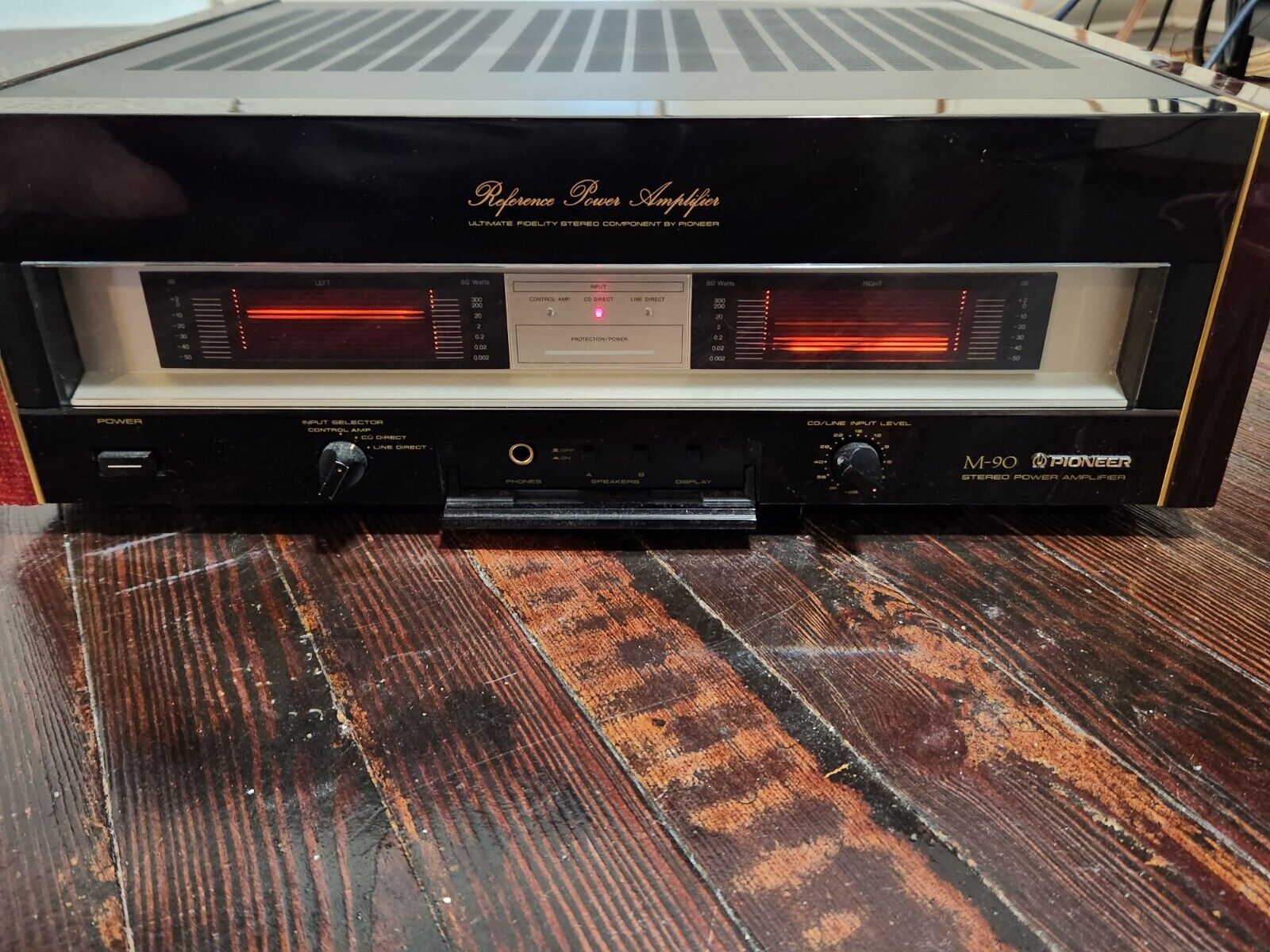 Pioneer Elite M-90 2 Channel Power Amplifier-ИЮНЬ 1986 ГОДА ЯПОНИЯ-УСИЛИТЕЛЬ ЭЛИТНЫЙ ДОРОГОЙ.
