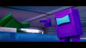 Show Yourself | Покажи себя НА РУССКОМ Minecraft Among Us Amination ( Кавер от @Jackie_O )