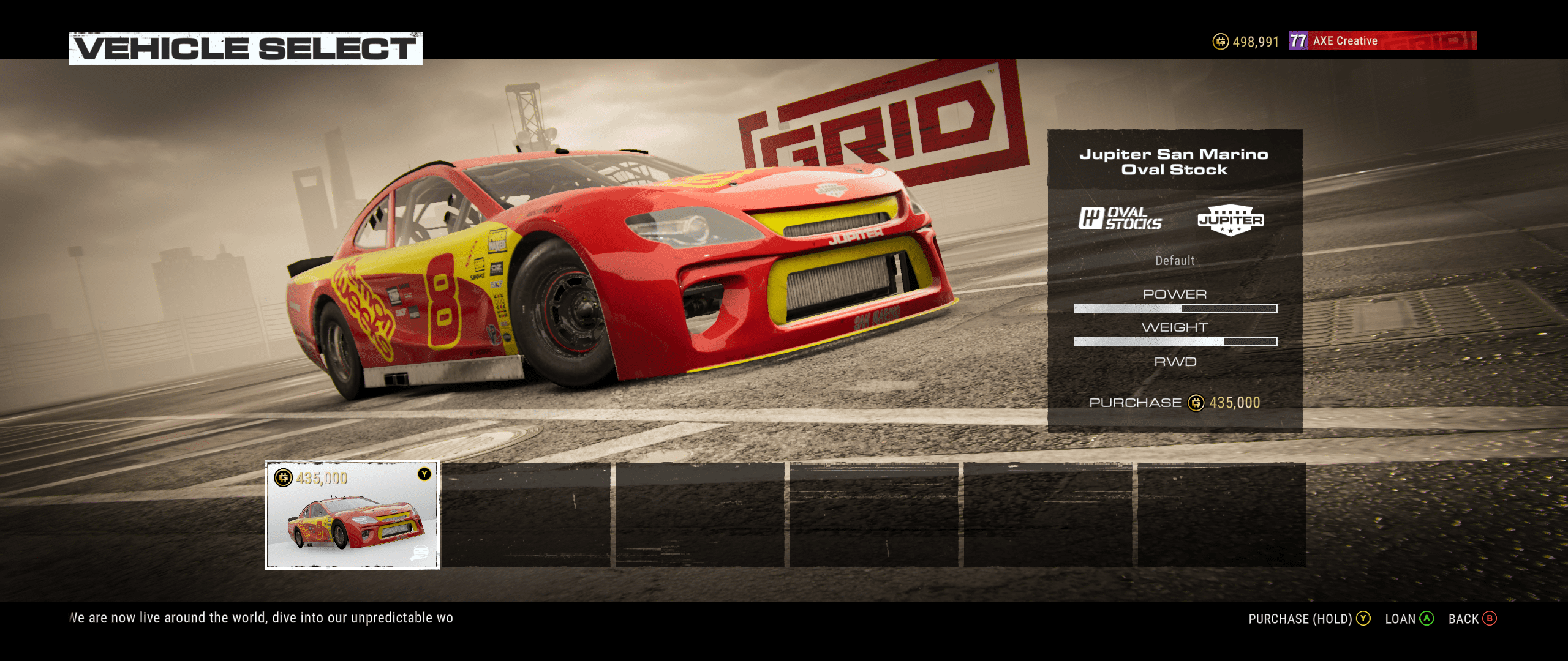 GRID (2019) - Jupiter San Marino Oval Stock