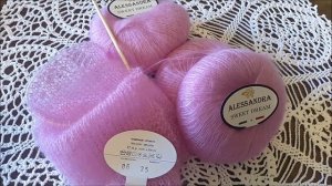 ОБЗОР МОХЕР НА ШЕЛКЕ / ALESSANDRA / ОСОБЕННОСТИ ПРИ ВЯЗАНИИ