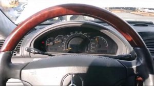 Разбираем Mercedes-Benz CL класса в кузове W215 из Японии