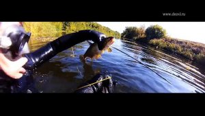 Подводная охота в Орловской области (Full HD)