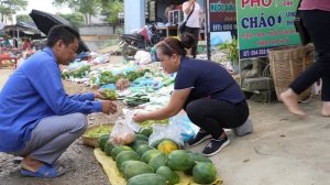 Harvest Papaya Garden & Flowers Goes to the market sell - Cooking Food For Pigs - Live With Nature