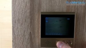 Видеоглазок в дверь с записью на SD карту и звонком Ps-PDV11