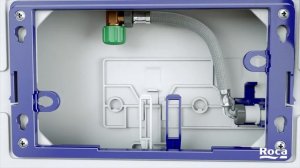 Монтаж инсталляции Roca Basic Compact для напольного унитаза