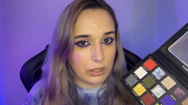 Обзор палетки Parisa Cosmetics Ghost Tape №1 ♥ 3 макияжа ♥ Свотчи