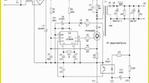 Сетевой БП Dlink. Принципиальная схема и принцип работы