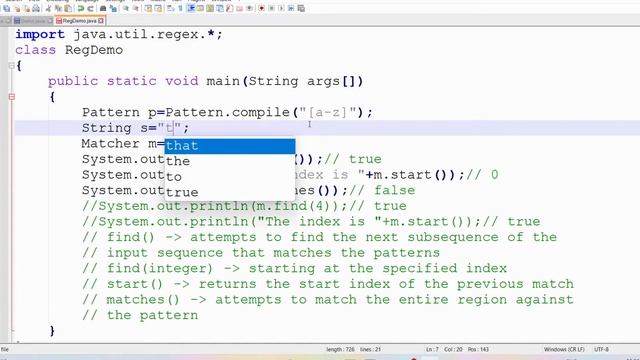 Regular Expressions in Java | Basics of Regular Expressions in Java | Core Java Course