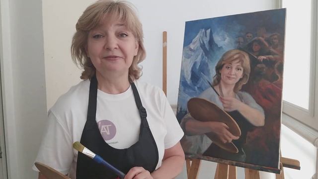 Автопортрет  - ваша "визитная карточка". Мастер-Класс по рисованию портрета. Уроки портрета