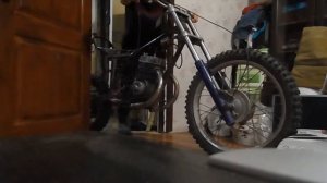 Завожу "САМОДЕЛЬНЫЙ ПИТБАЙК" после долгого простоя