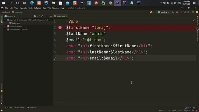 نحوه استفاده xdebug در phpstrom and laravel