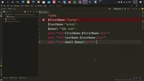 نحوه استفاده xdebug در phpstrom and laravel