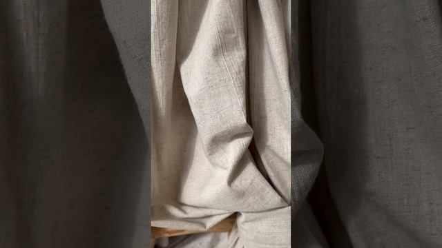 Шторы изо льна Home Flax