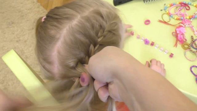 Прическа для девочек / Hairstyle for girls / O.B. смотреть онлайн