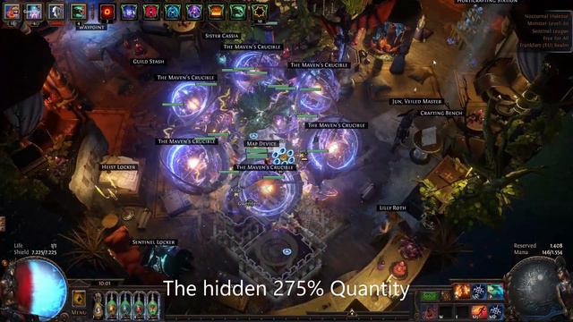 Best Carrion Golem + Zombie Build | 160m sDPS vs all maven invitations 250%+| Min Max'd [POE 3.18] смотреть онлайн