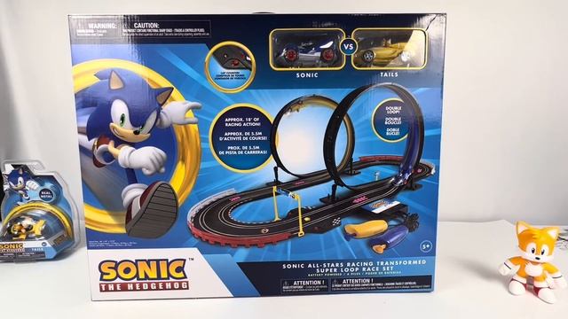 Sonic The Hedgehog RC Skateboard Tricks & Race Track | Unboxing Review смотреть онлайн