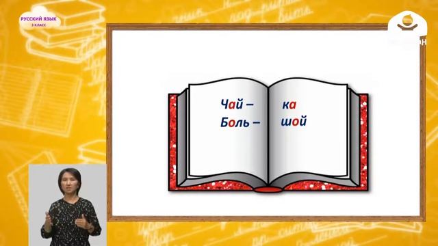 3 -класс | Русский язык |  Слова и слог. Перенос слов
