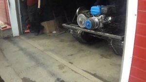 Двухгусеничный вездеход из Томска