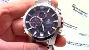 Часы Casio Edifice ECB-500D-1A [ECB-500D-1AER] - Видео обзор от PresidentWatches.Ru