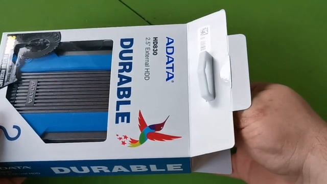 ADATA HD830 2,5" EXTERNAL HDD UNBOXING смотреть онлайн