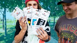 ДАРИМ МОДНЫЕ НОСКИ ЗА СКЕЙТ ТРЮКИ! СКЕЙТБОРД ПОДАРКИ