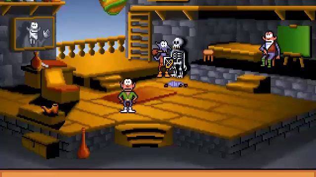 Gobliins 2 Walkthrough World 7 - Saving Prince Buffoon смотреть онлайн