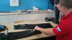 Увеличение ласты во взъеме.