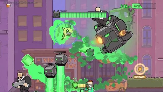 5 Minutes of Alien Hominid Invasion Gameplay смотреть онлайн