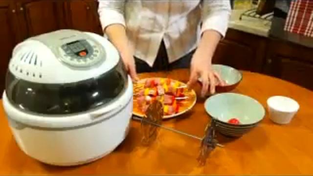 Шашлык в Delimano 3D печи - реальное приготовление! смотреть онлайн